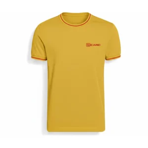 S-4206 Yellow Crew Neck T-Shirt | Vibrant Comfort & Performance by Sicario Wears