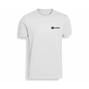 S-4209 White Round Neck T-Shirt | Custom Fit Premium Tee by Sicario Wears