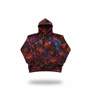 SH-5604 Multi-Color Texture Pullover Hoodie | Vibrant Style Meets Comfort by Sicario Wears